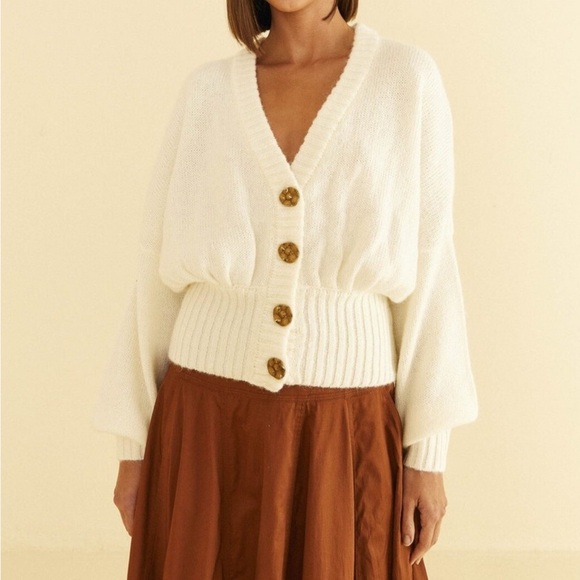 FARM Rio Sweaters - Farm Rio Bubble Cardigan